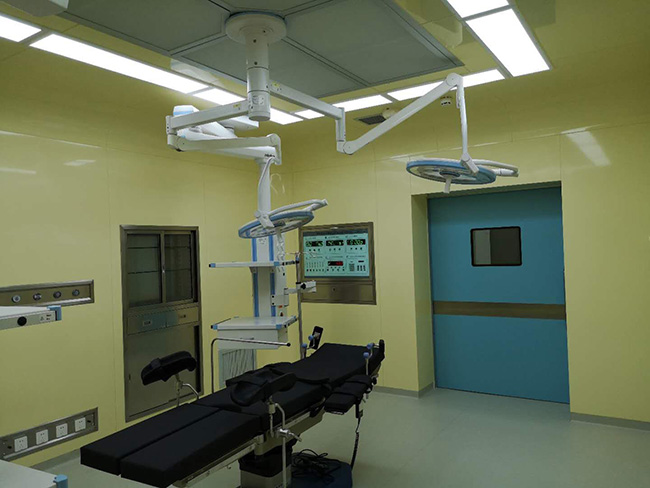 电解钢板手术室实景图 电解钢板手术室实景图